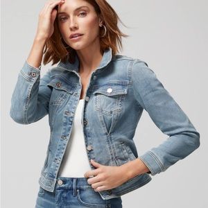 White House Black Market NWT Flirty Hillary Denim Jacket